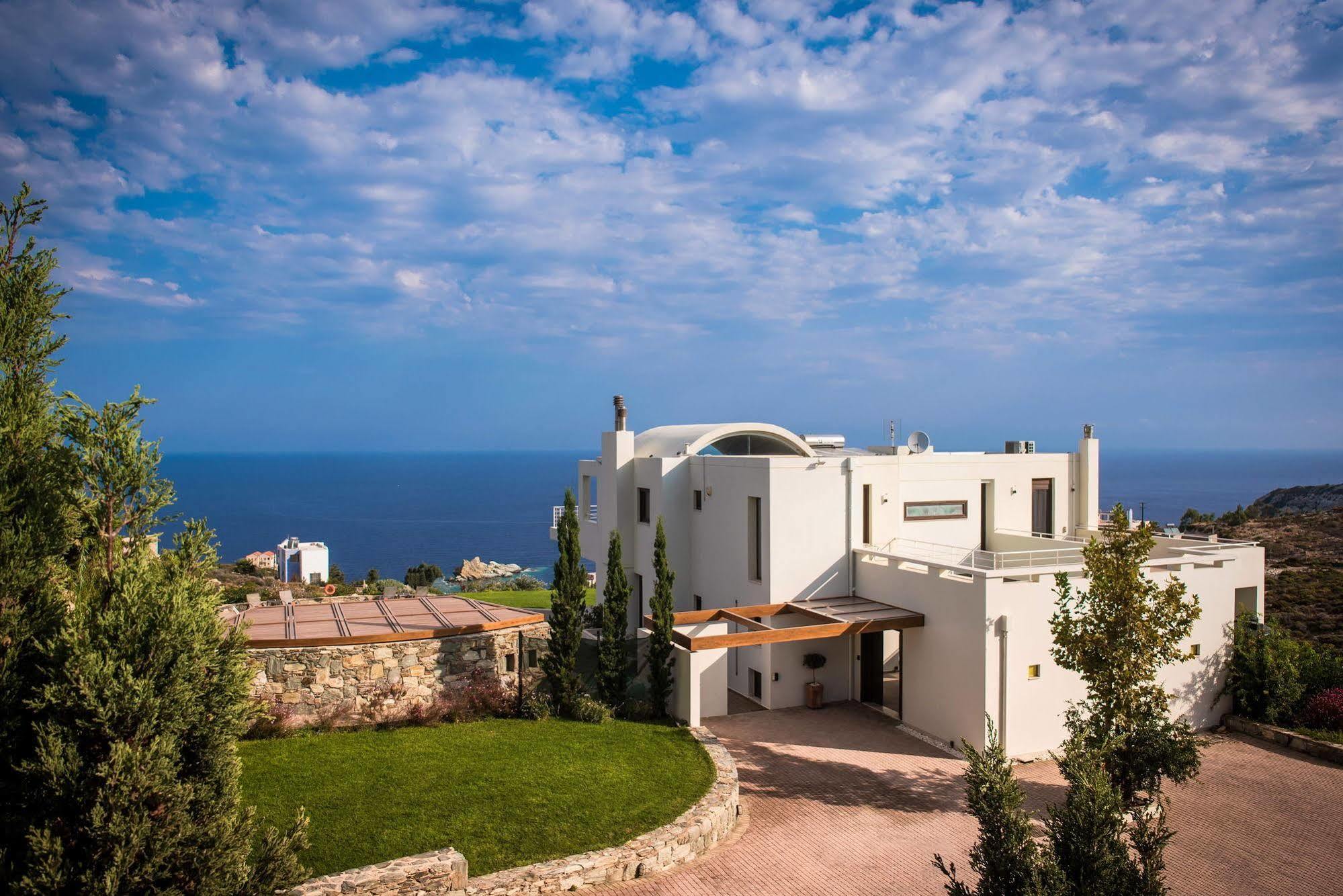 Aspalathos Villa Agia Pelagia Exteriör bild